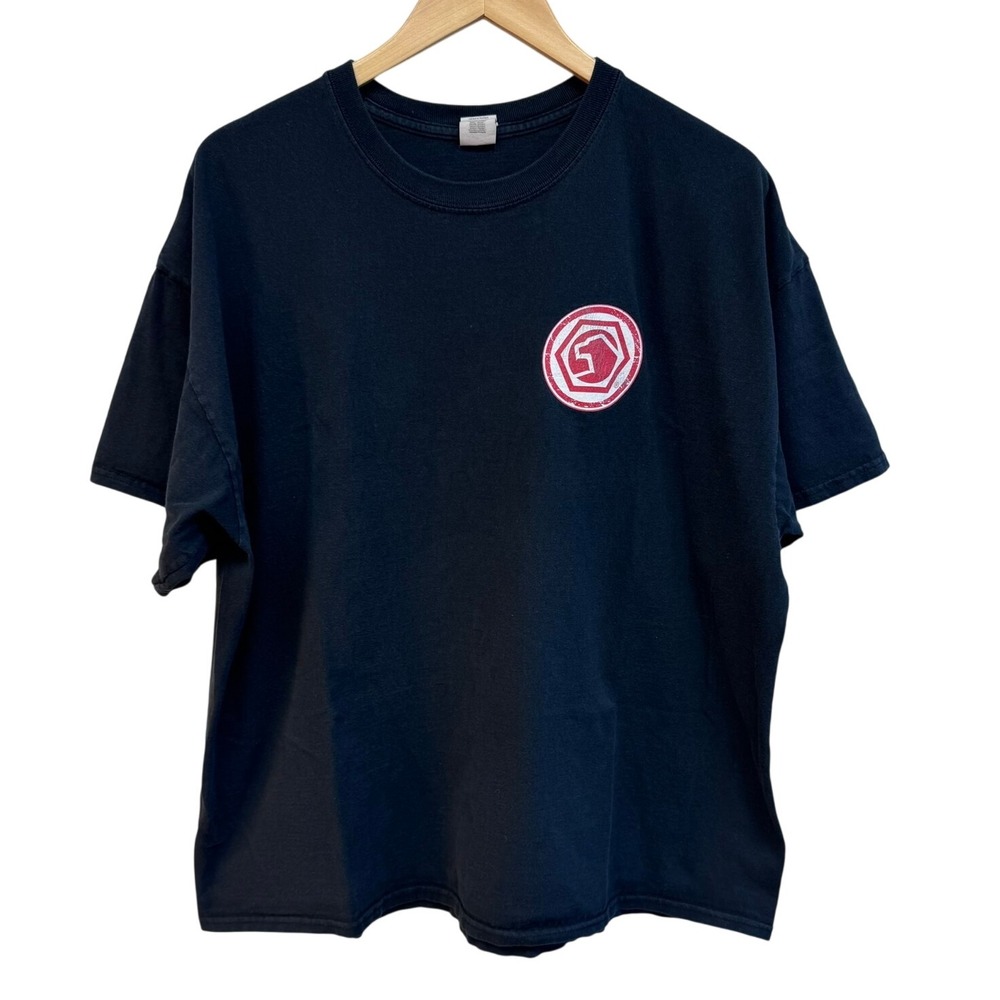 Matco Tools Logo T-Shirt‎ Black Sun Fade Well Worn Soft Cotton Size 2XL